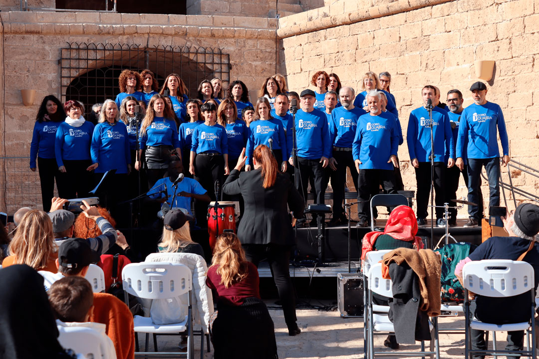 El coro de La Guajira se estrena en la Alcazaba de Almería